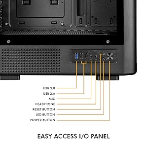 Amazer X1 - Easy Access I/O Panel