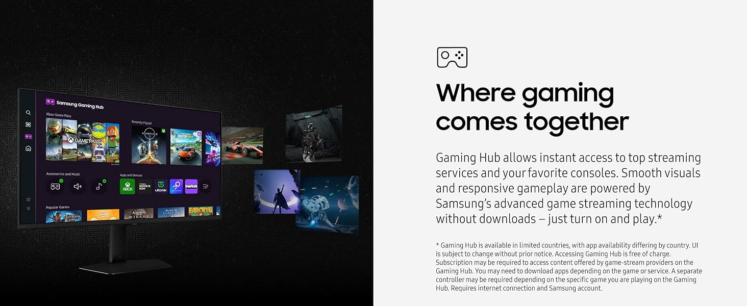 27 inch Odyssey G7 G70D 4K UHD Smart Gaming Monitor