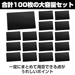 Amazon | Felimoa 名刺カード アルミ合金製 レーザー彫刻板