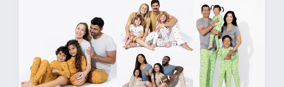 Bellabu Bear Family Matching Pajamas - Sports Collection