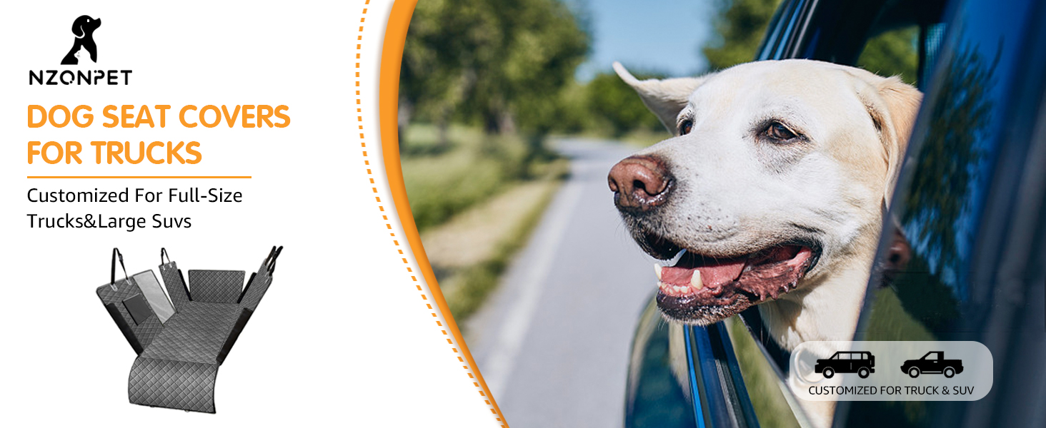 DOG SEAT COVERS FOR TRUCKS