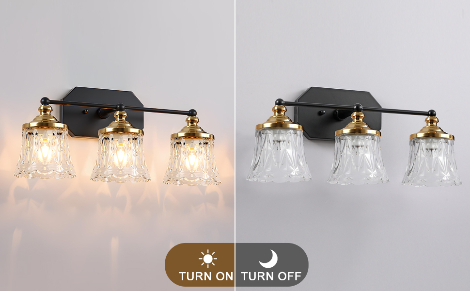 3 Light Bathroom Vanity Light