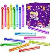Bubbles Party Favors Supplies for Kids,20-300 Pack Mini Bubble Wand Toys for Toddler, Halloween G...