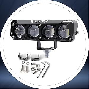 led fog light lamp bulb bike car motorcycle high low beam high power dual colour