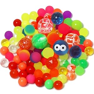 Amazon.co.jp: 三洋堂 スーパーボール 100個 アソートパック