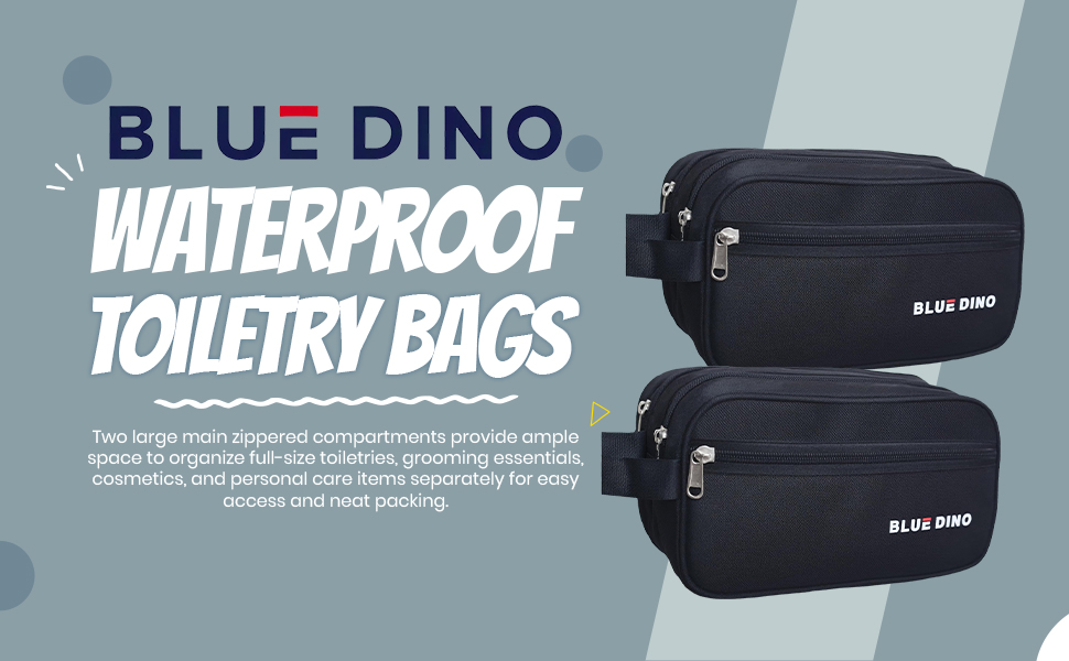 SPN-JGSP Waterproof Toiletry Bags for Men & Women