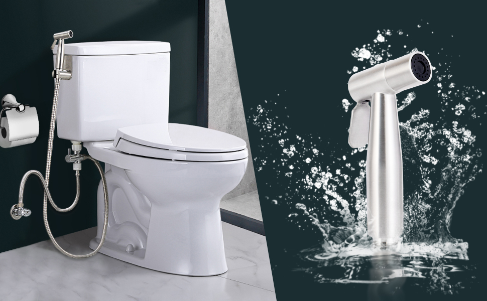 Trywell Handheld Bidet Sprayer for Toilet, Bidet Attachment Toilet