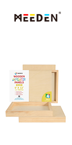 wooden painting board