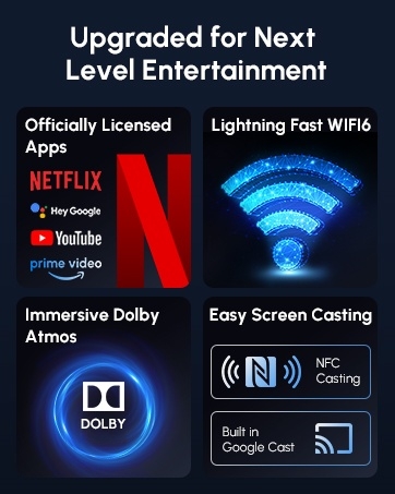 smart projector netflix