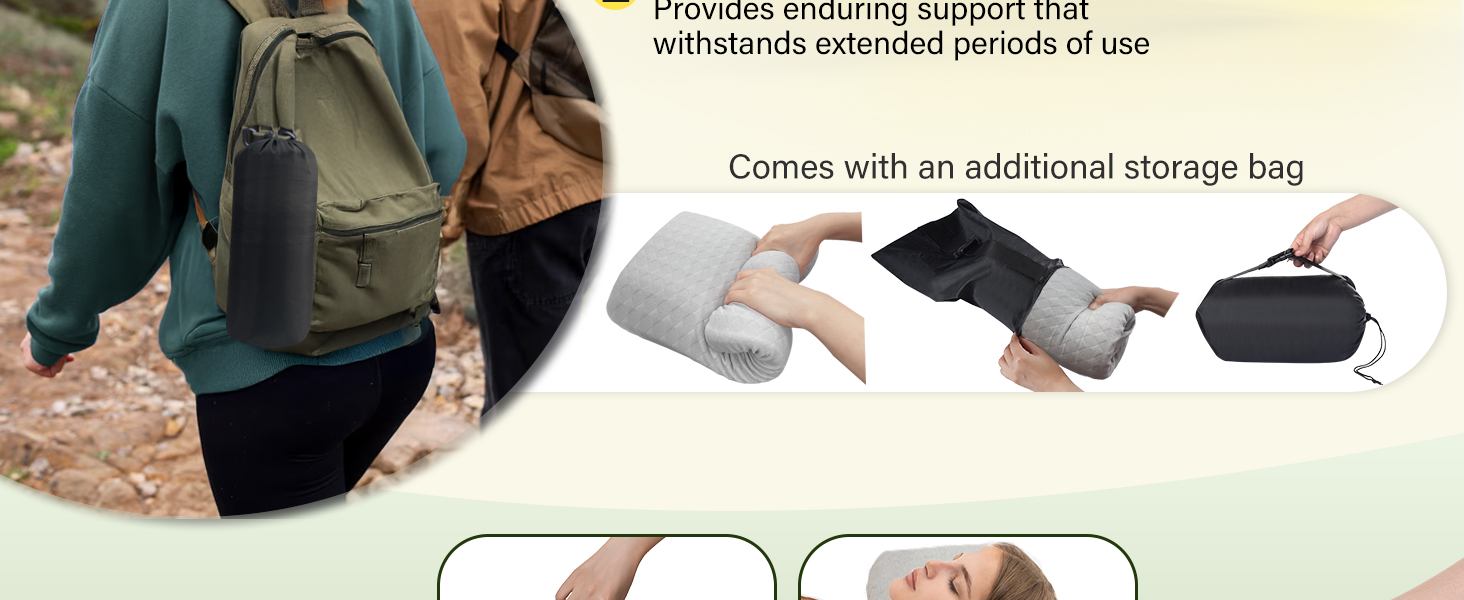 camping pillows for sleeping