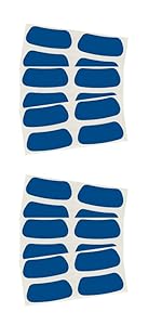 solid under the eye black eye strip