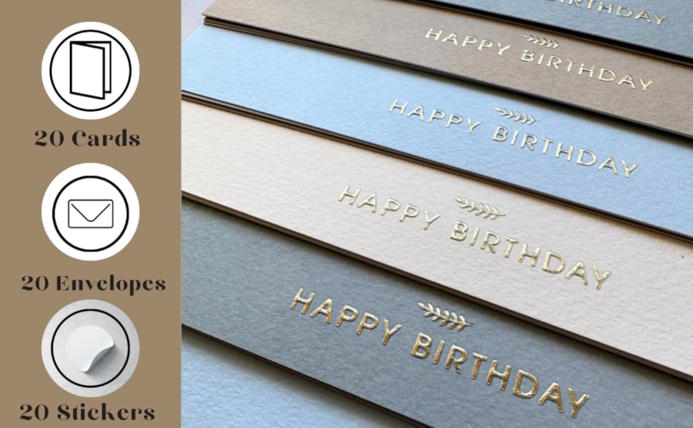 happy birthday thank you cards