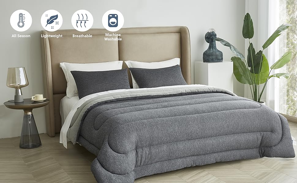 Bedsure Cal King Comforter Set Warm Bed Set with