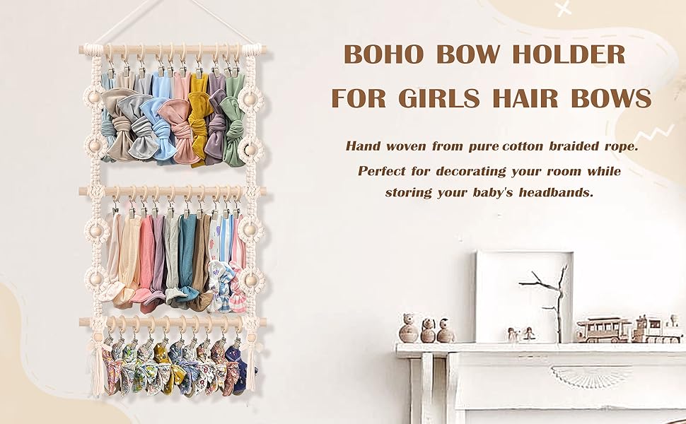 bow holder for girls hair bows