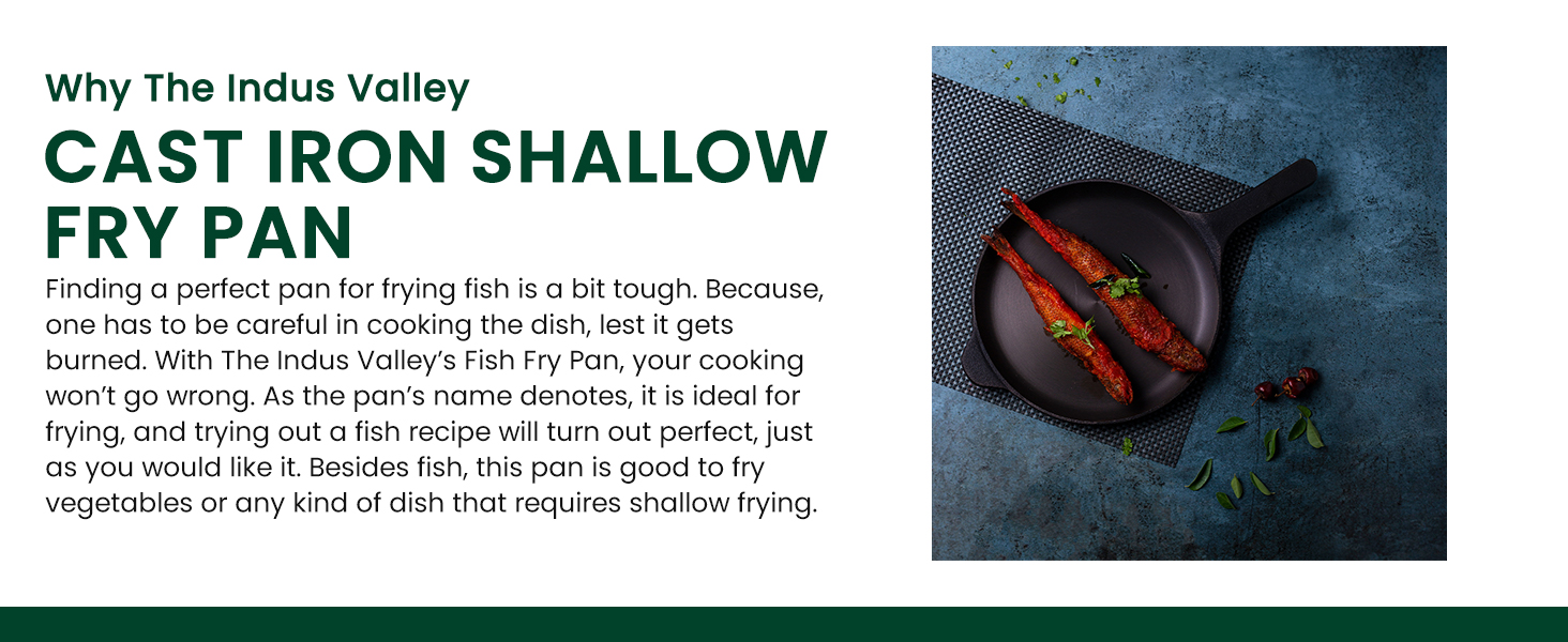 Shallow fry pan