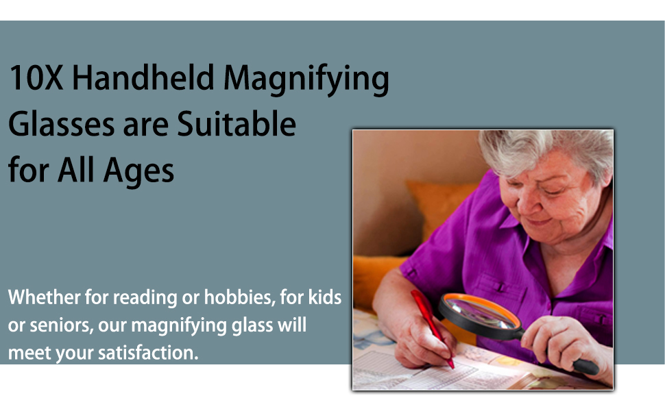 magnifying glass for reading