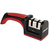 ARCOS Afilador Profesional con Mango Ergonómico de Uso Manual para Afilar y Pulir Cuchillos. Rodi...