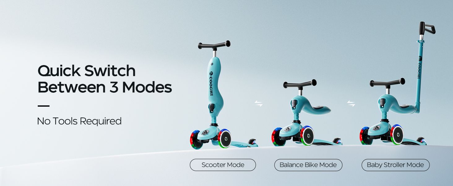 3 IN 1 KIDS SCOOTER
