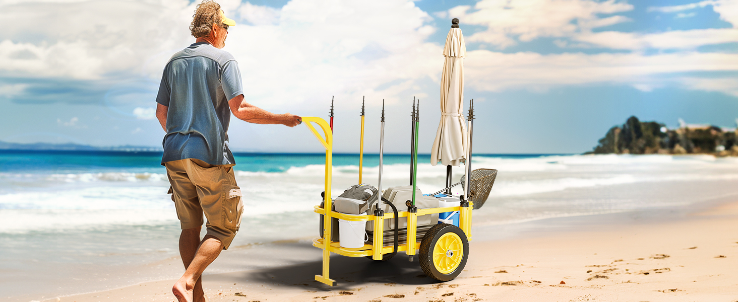 Carro de pesca de playa de Bonnlo