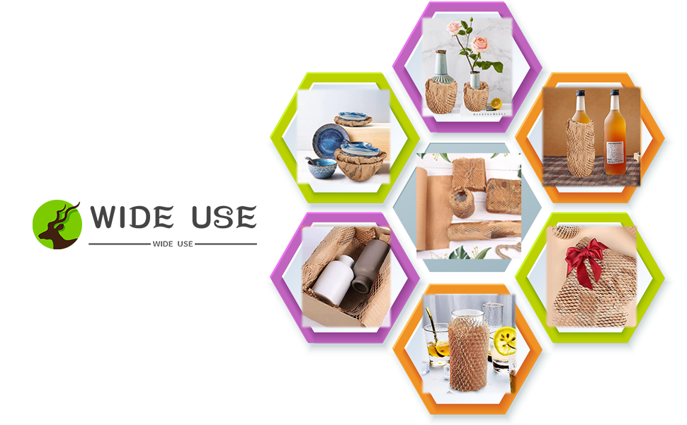 Packing Paper 15 IN x 128 FT, Biodegradable Cushioning Wrap