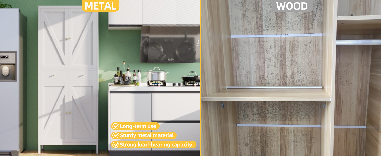 Tall Kitchen Pantry Cabinet