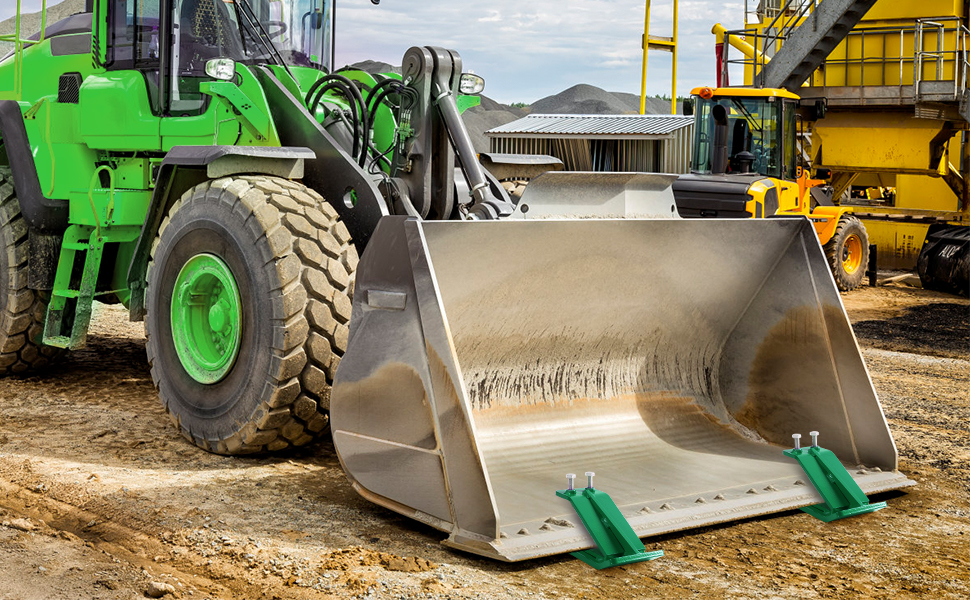 Upgraded Version Tractor Bucket Protector, 2Pcs Ski Edge