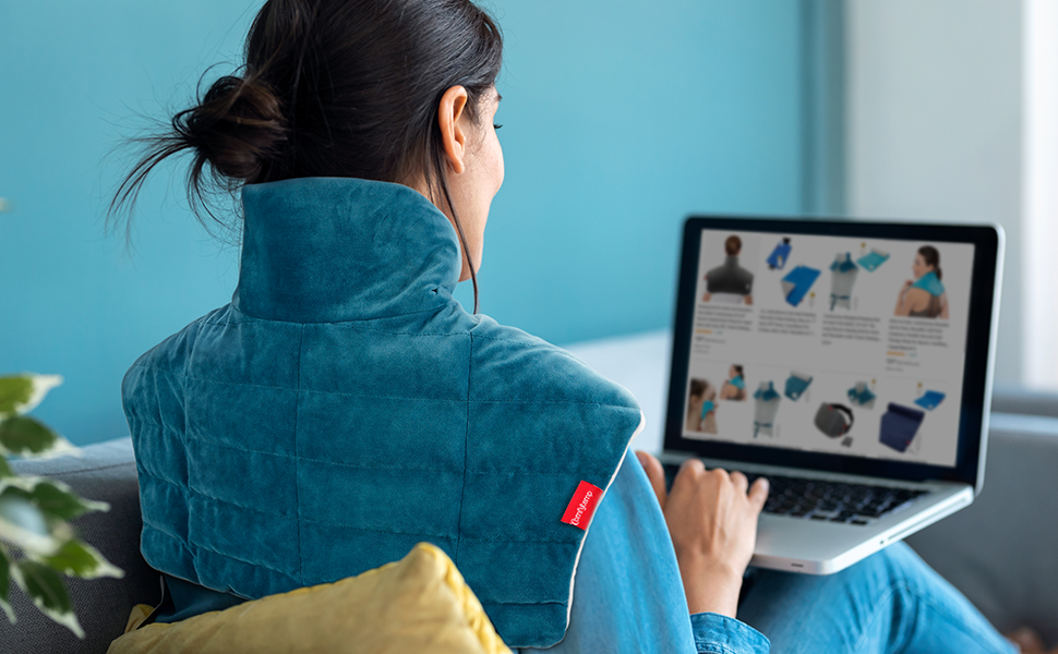 Comfytemp Aromatherapy Heating Pad for Neck and Shoulders