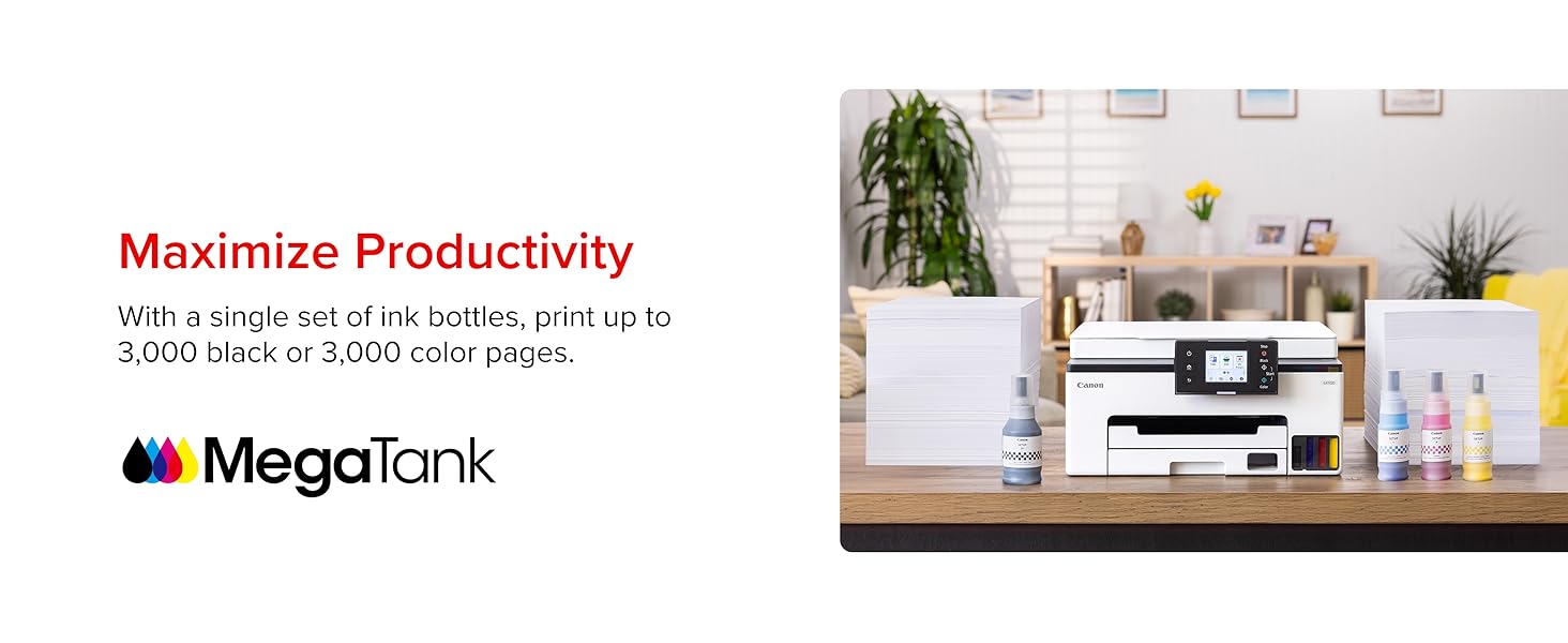 GX1020 Megatank yield