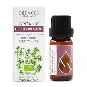 Organic greek oregano essential oil 10ml, 100% pure and natural, Essences Bulgaria