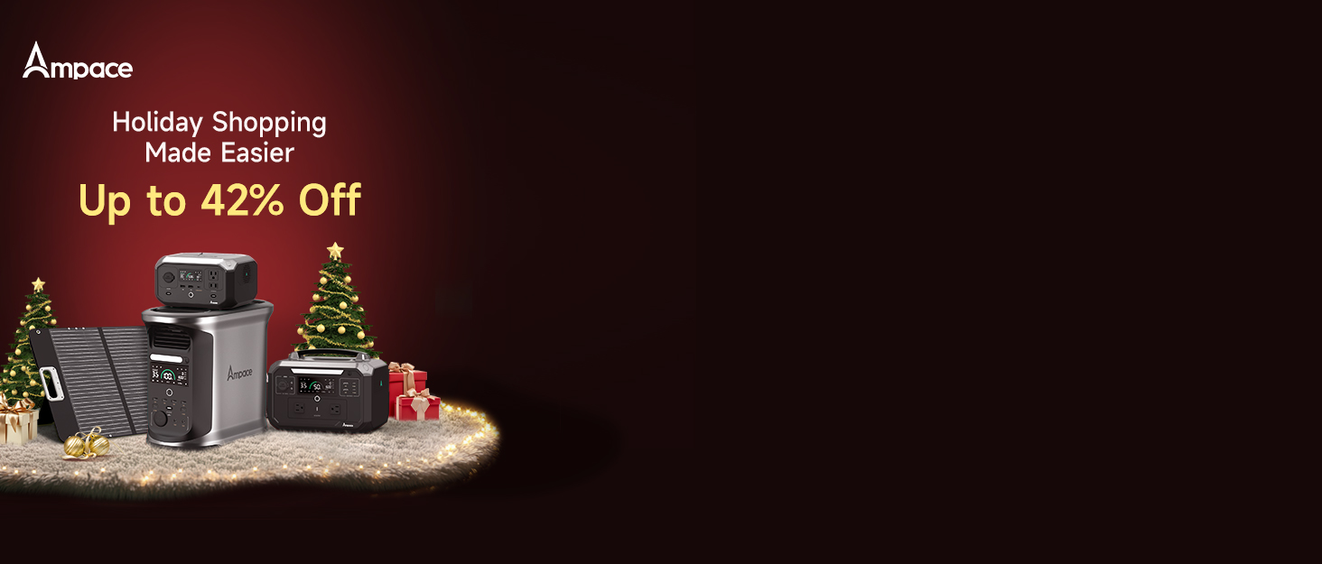 Ampace Holiday Shopping Made EasierUp to 42% Off