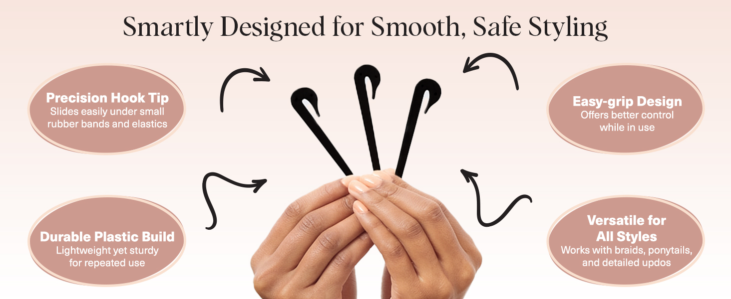 Hair Tie Cutter – Easy To Use, Pain Free Rubber Band Cutter for Hair Kids, Baby & Toddler Girls