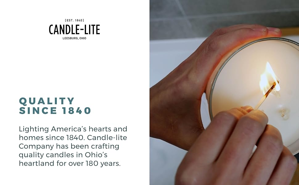 Candlelite Pure Clear 16oz Candle—2 Wicks of Leafy Greens