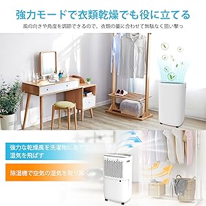 大容量 12L/日　デシカント式　除湿器　STSD10-1019 Amazon.co.jp: 除湿機 大容量 12L/日【木造24畳/鉄筋48畳】衣類