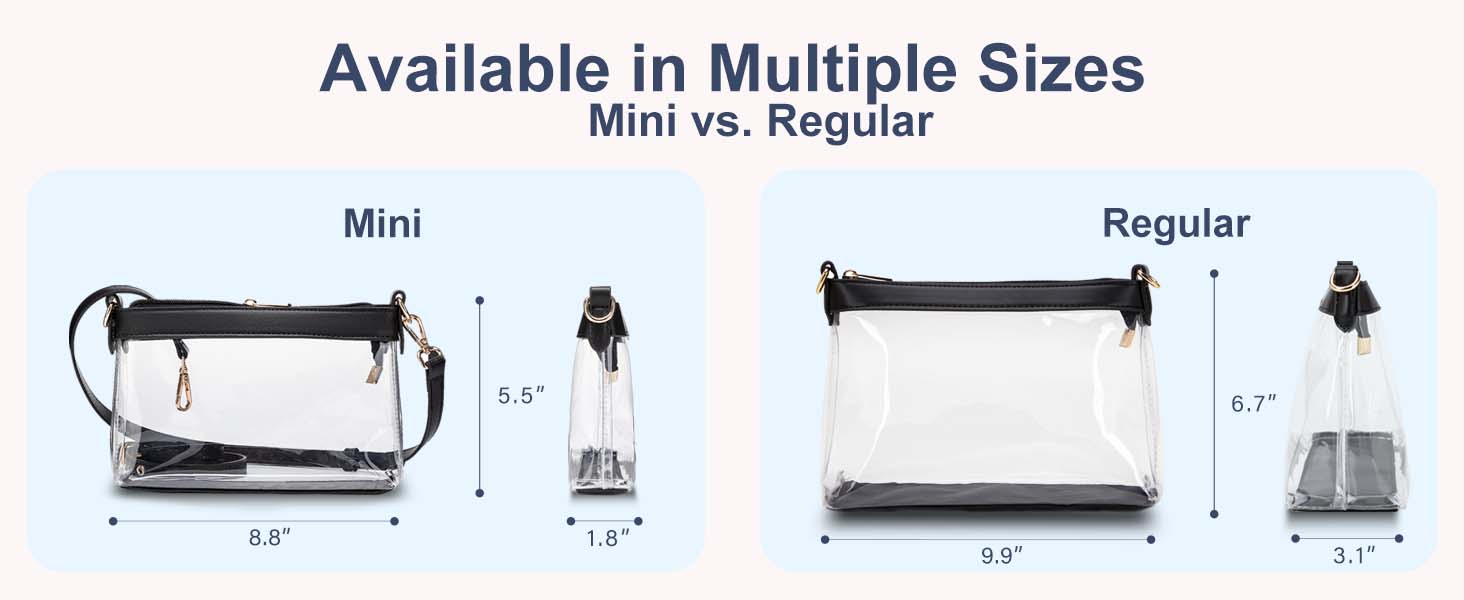 clear handbag
