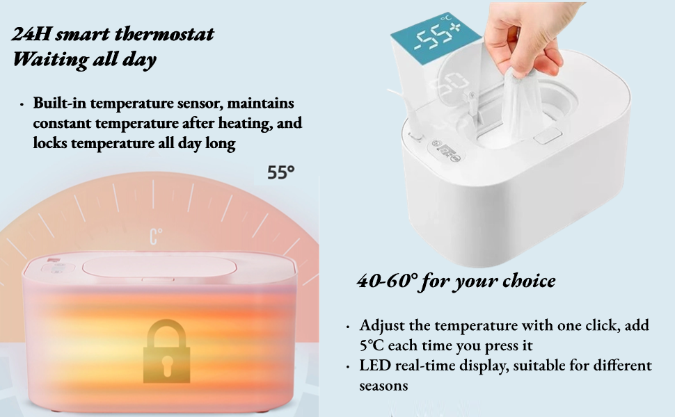 Baby Wet Wipes Warmer 