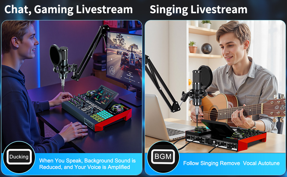 music studio equipment pod cast equipment kit live streaming equipment youtuber starter kit