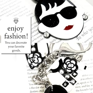 Amazon.co.jp: HAPPY FACE サングラス LADY セレブチャーム