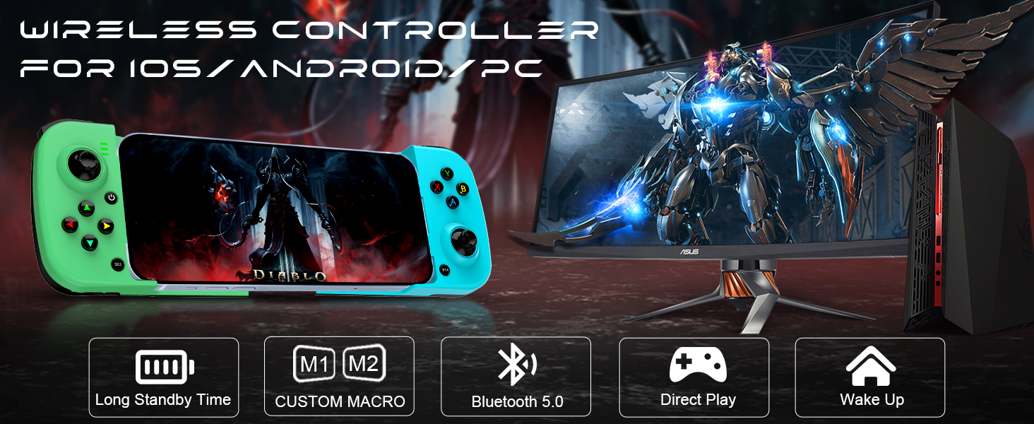 phone controller for gaming