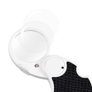 magnifying glass reading