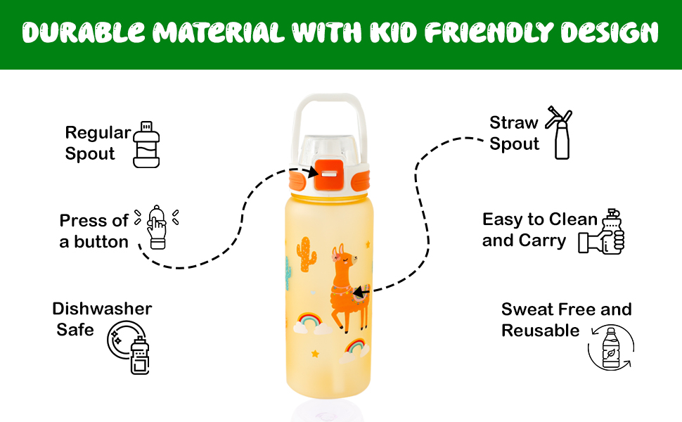 Soft Kids Sipper Water Bottle