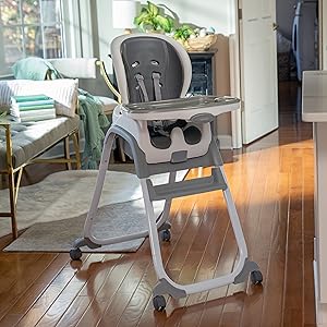 SmartClean Trio Elite 3-in-1 High Chair - Slate