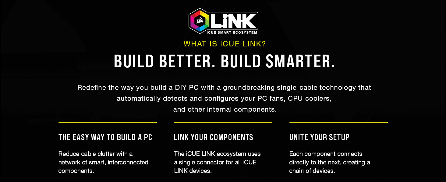 iCUE LINK, icue system hub, fan controller, rgb controller, fan speed controller