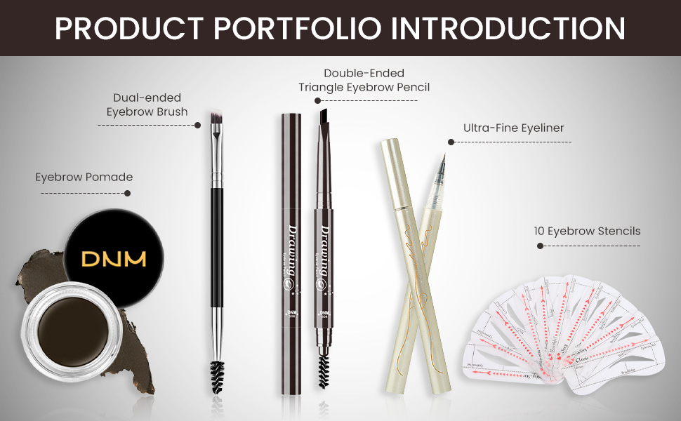 evpct Eyebrow Stamp Pencil Kit for Eyebrows