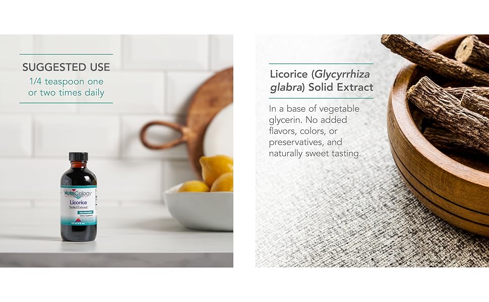 Nutricology Licorice Solid Extract Adrenal and Immune