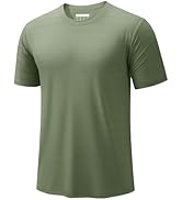 TACVASEN Men's Lightweight Athletic T-Shirts Quick Dry Workout Gym Tops Short Sleeve Running Tee ...