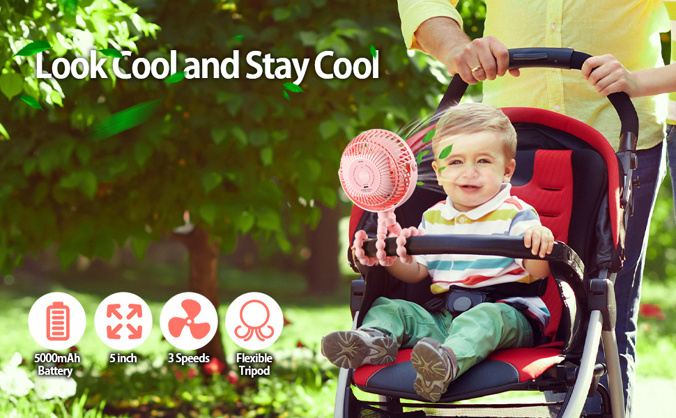 Baby Stroller Fan