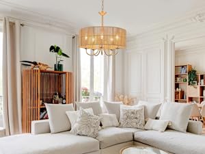 black boho chandelier