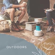 Camping cooking scene as use case for mylar bags