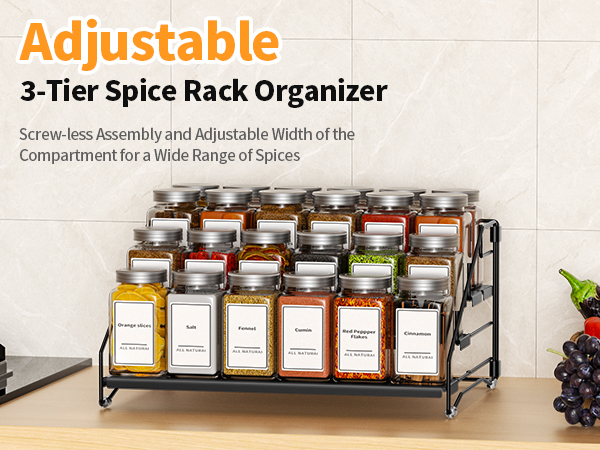cabinet spice organizer