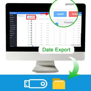 Wi-Fi Touch Screen Automatic Infrared Body Temperature Thermal Scanner Kiosk